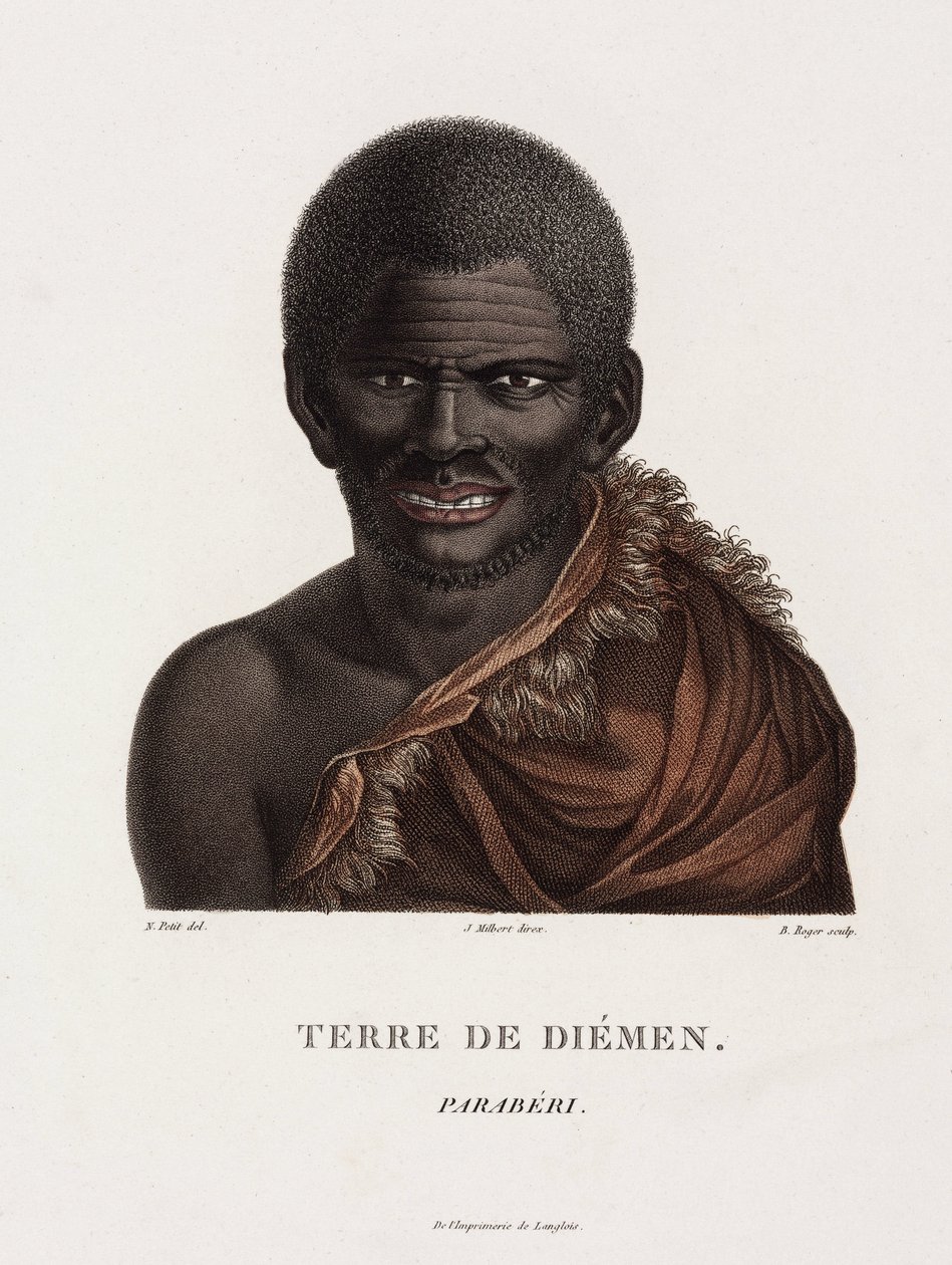 Tasmanian aboriginal, Australien av John Pardon