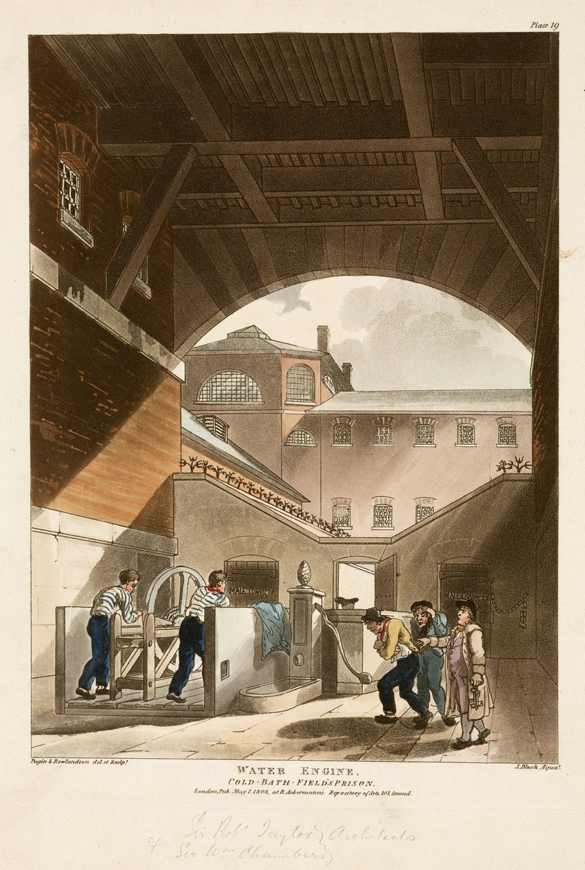 Vattenmotor, Coldbath Fields Prison
