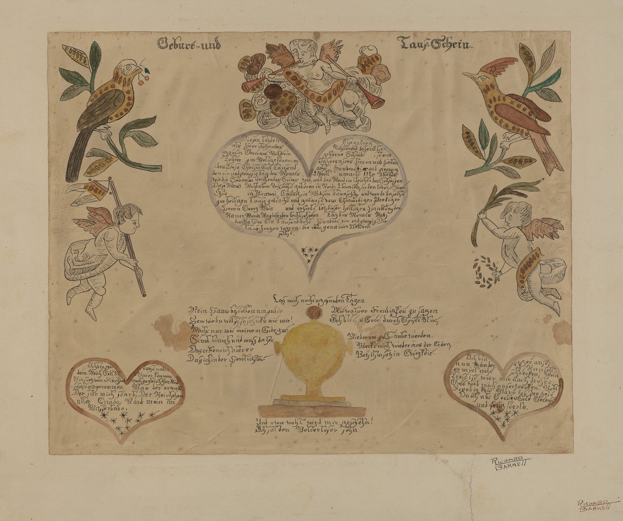 Fraktur av Richard Barnett