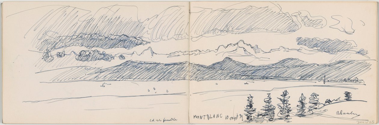 Mont Blanc av Richard Baseleer