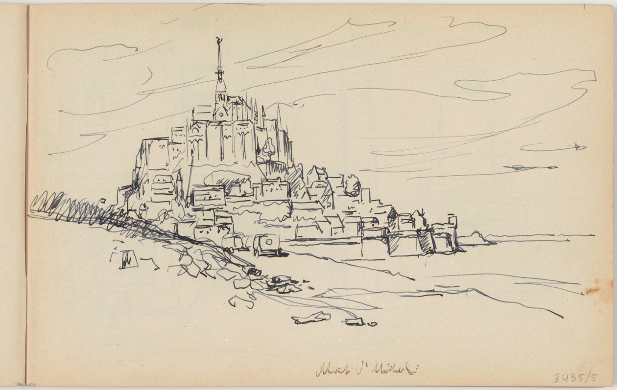 Mont-Saint-Michel av Richard Baseleer
