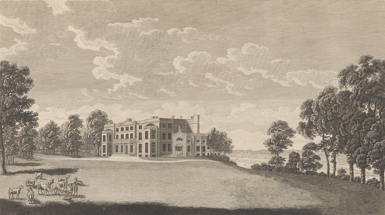 Belvidere House, nära Erith, i County of Kent, från Edward Hasted