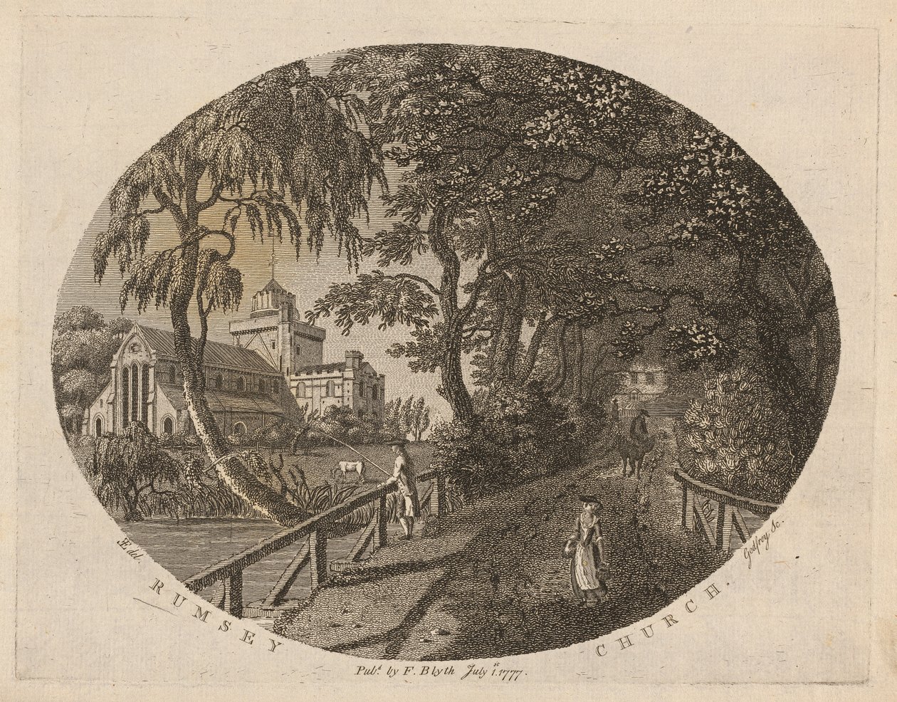 Rumsey kyrka av Richard Bernard Godfrey