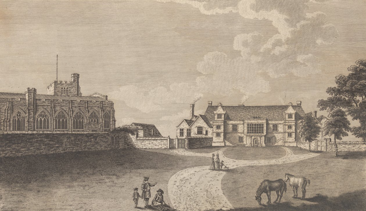 The Ancient Archiepiscopal Palace at Maidstone, från Edward Hasted