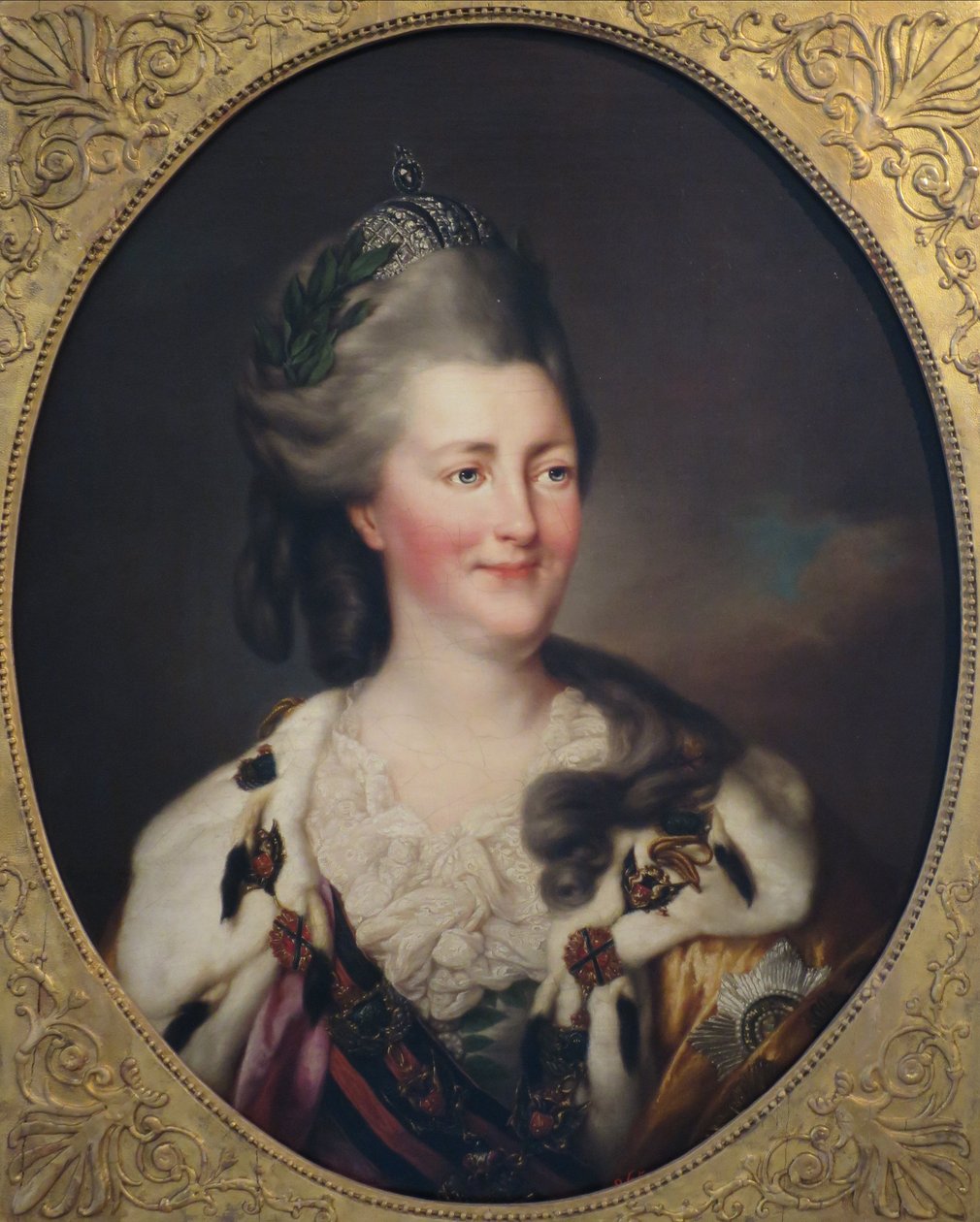 Porträtt av Katarina II av Richard Brompton
