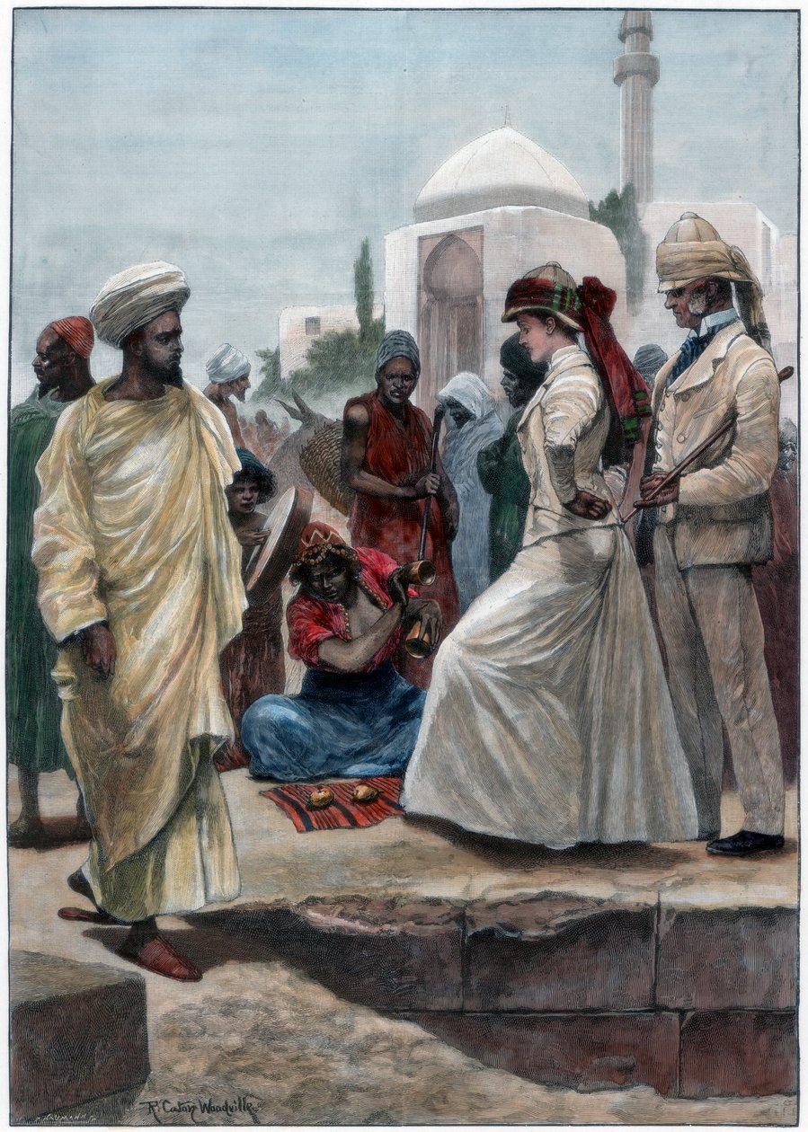 En trollkarl i Alger, 1895. av Richard Caton II Woodville