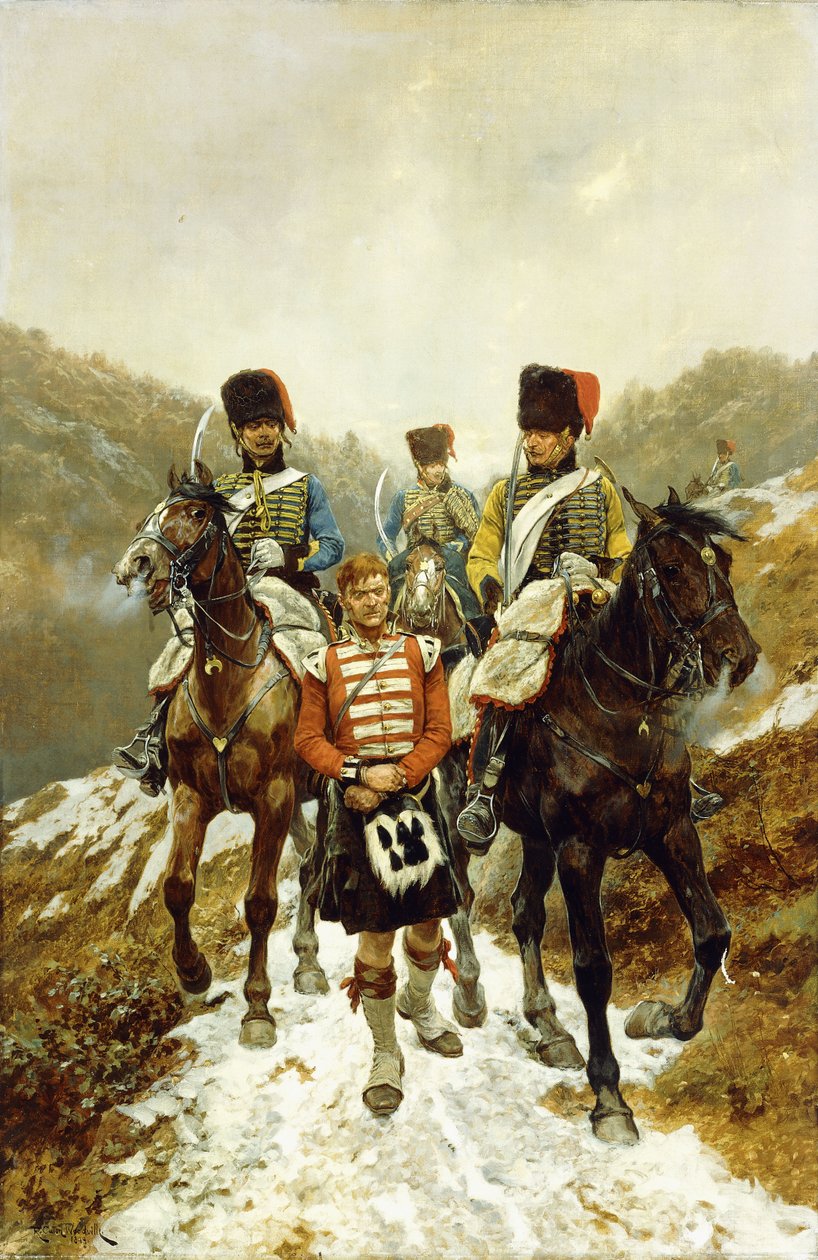 Erövrad men inte dämpad, 1899 av Richard Caton II Woodville