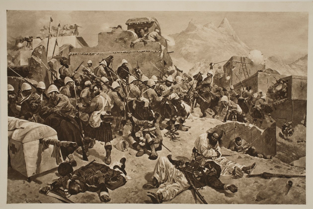 Candahar: The 92nd Highlanders and the 2nd Gurkhas Storming Gaudi Mullah Sahibdad, från 