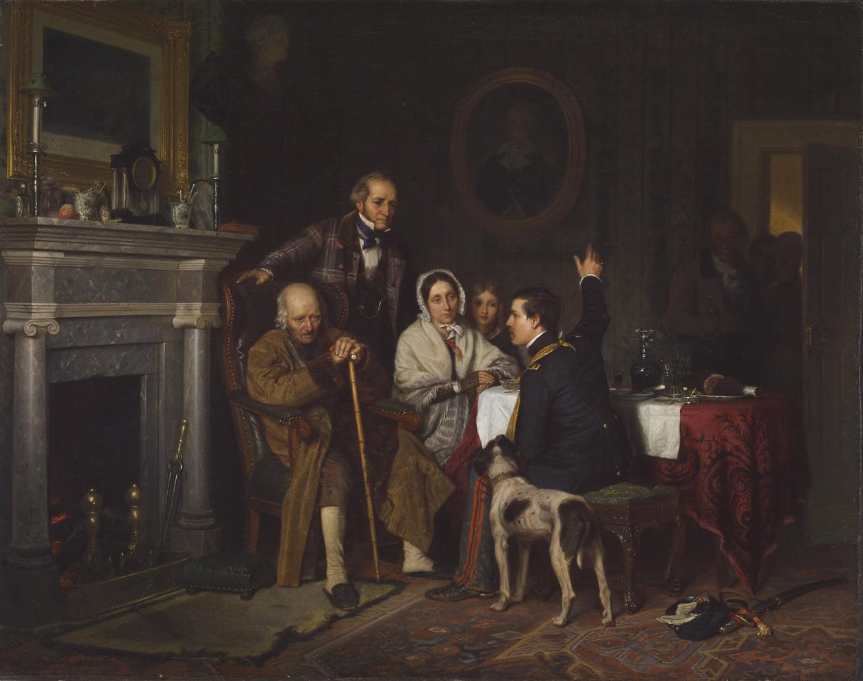 Gamla 76 och ung 48 av Richard Caton Woodville