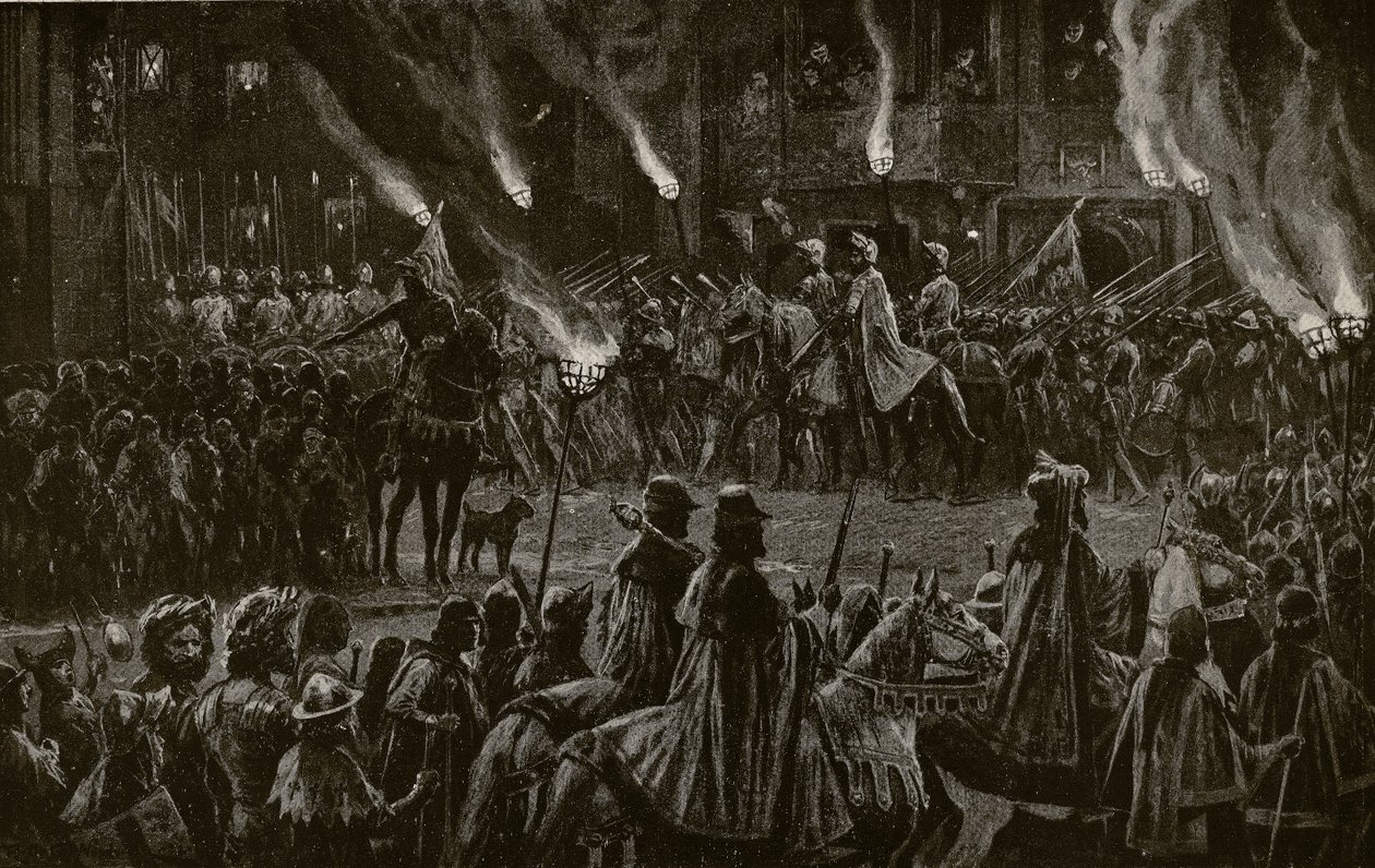 The Marching Watch, illustration från 