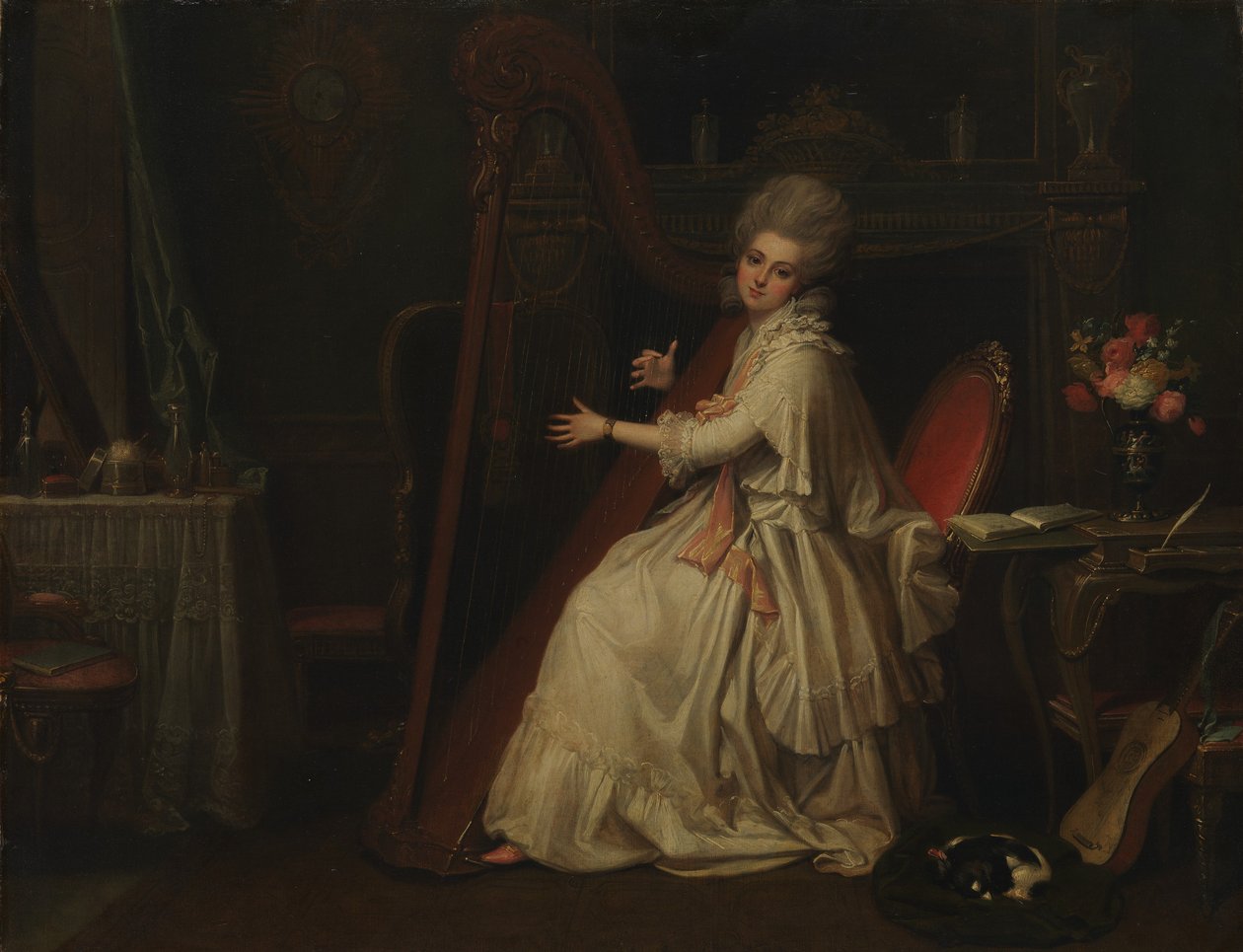 Marianne Dorothy Harland 1759-1785, senare fru William Dalrymple. av Richard Cosway