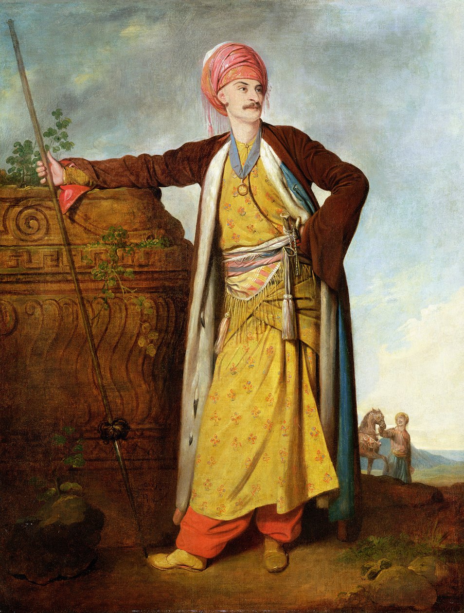 Porträtt av en armenier av Richard Cosway