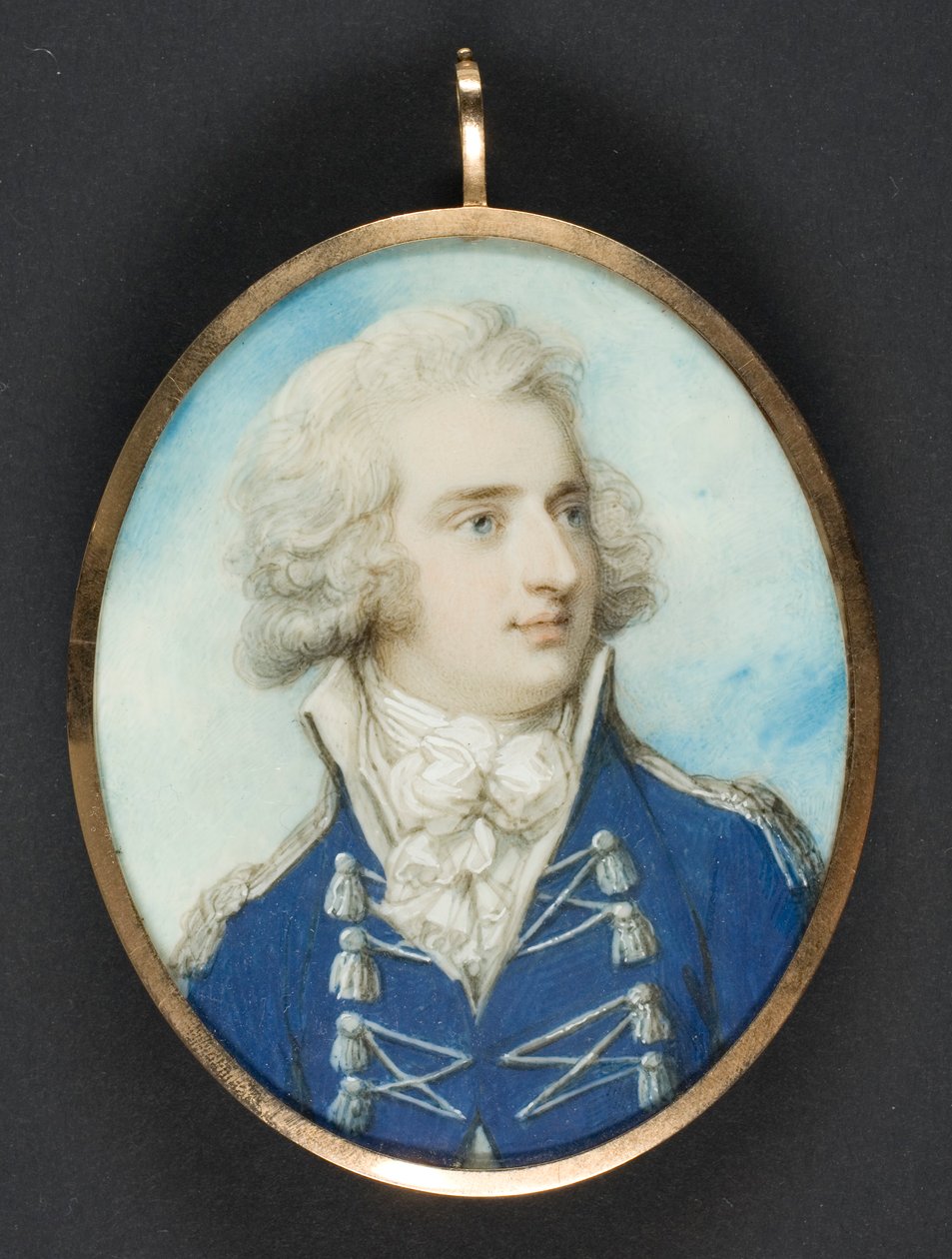 Porträtt av prinsregenten (kung Georg IV) av Richard Cosway