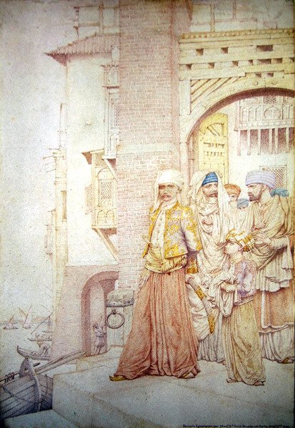 Egyptisk fantasi av Richard Dadd