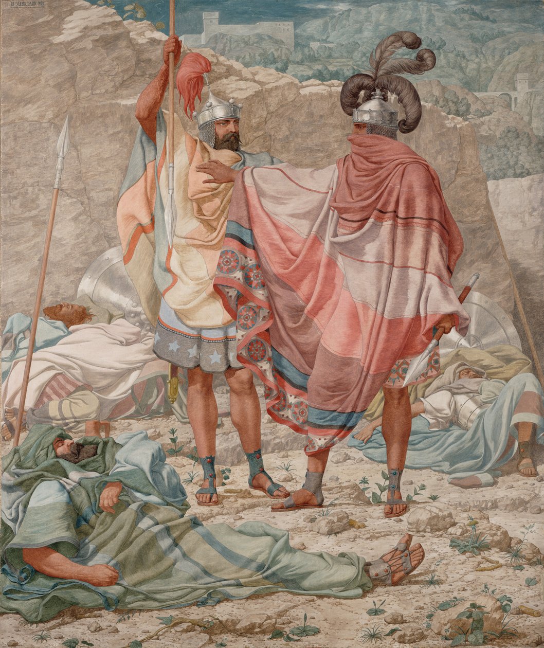 Barmhärtighet: David skonar Sauls liv av Richard Dadd