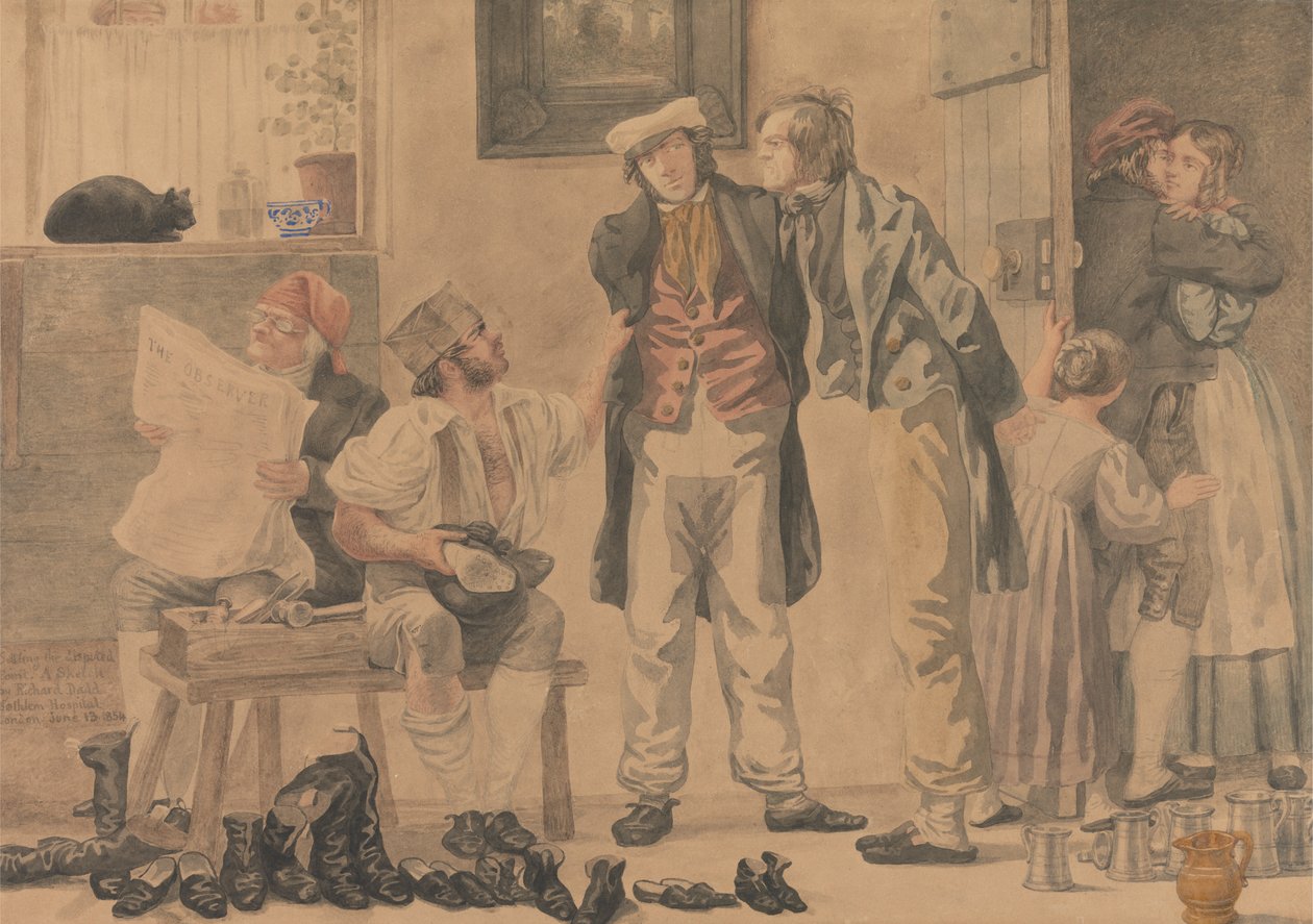 Avgörande av den omtvistade punkten av Richard Dadd