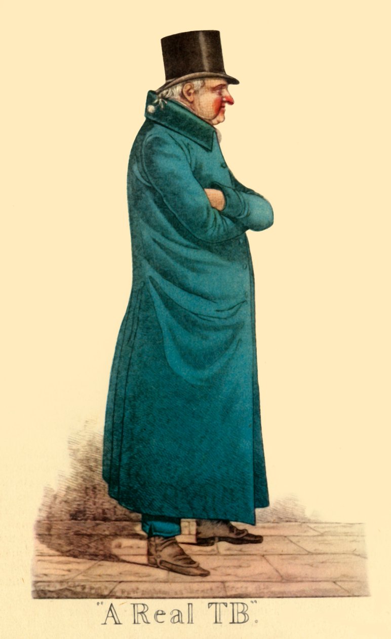 "En riktig TB", 1824, 1945. av Richard Dighton