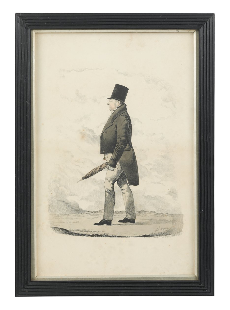 Henry Lygon, 4th Earl Beauchamp (w/c & penna på papper) av Richard Dighton