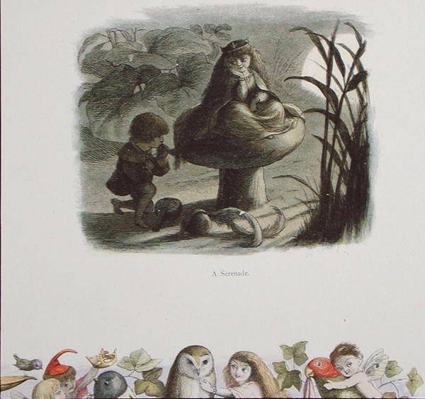 A Serenade, illustration från 