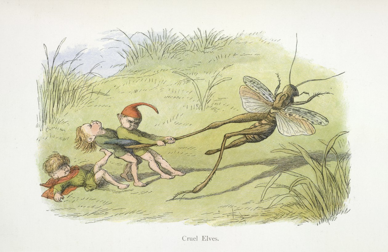 grymma tomtar av Richard Doyle