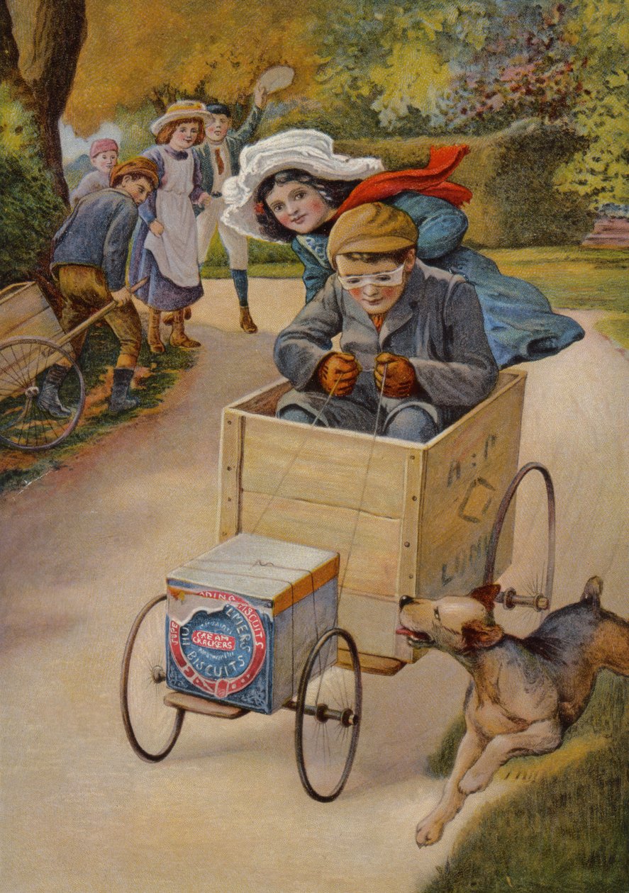 Illustration från "Motoring Book" av Richard Doyle