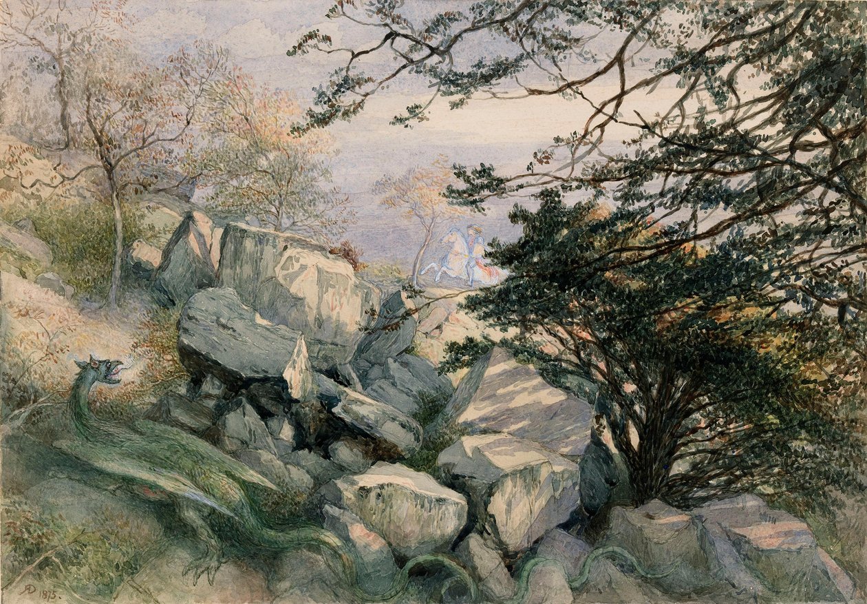 Draken från Wantley av Richard Doyle