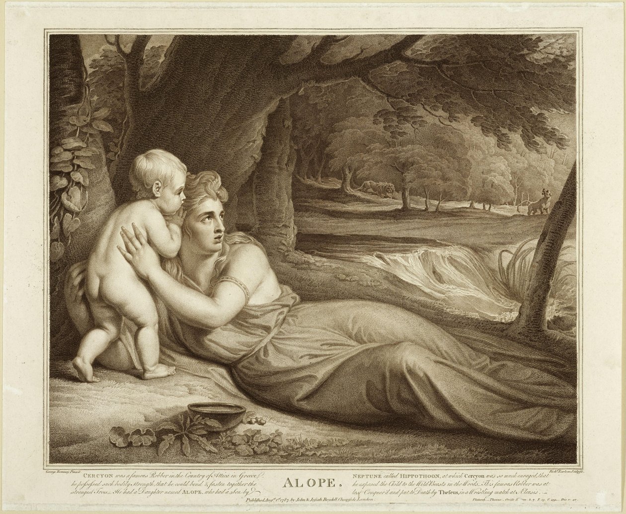 Alope av Richard Earlom