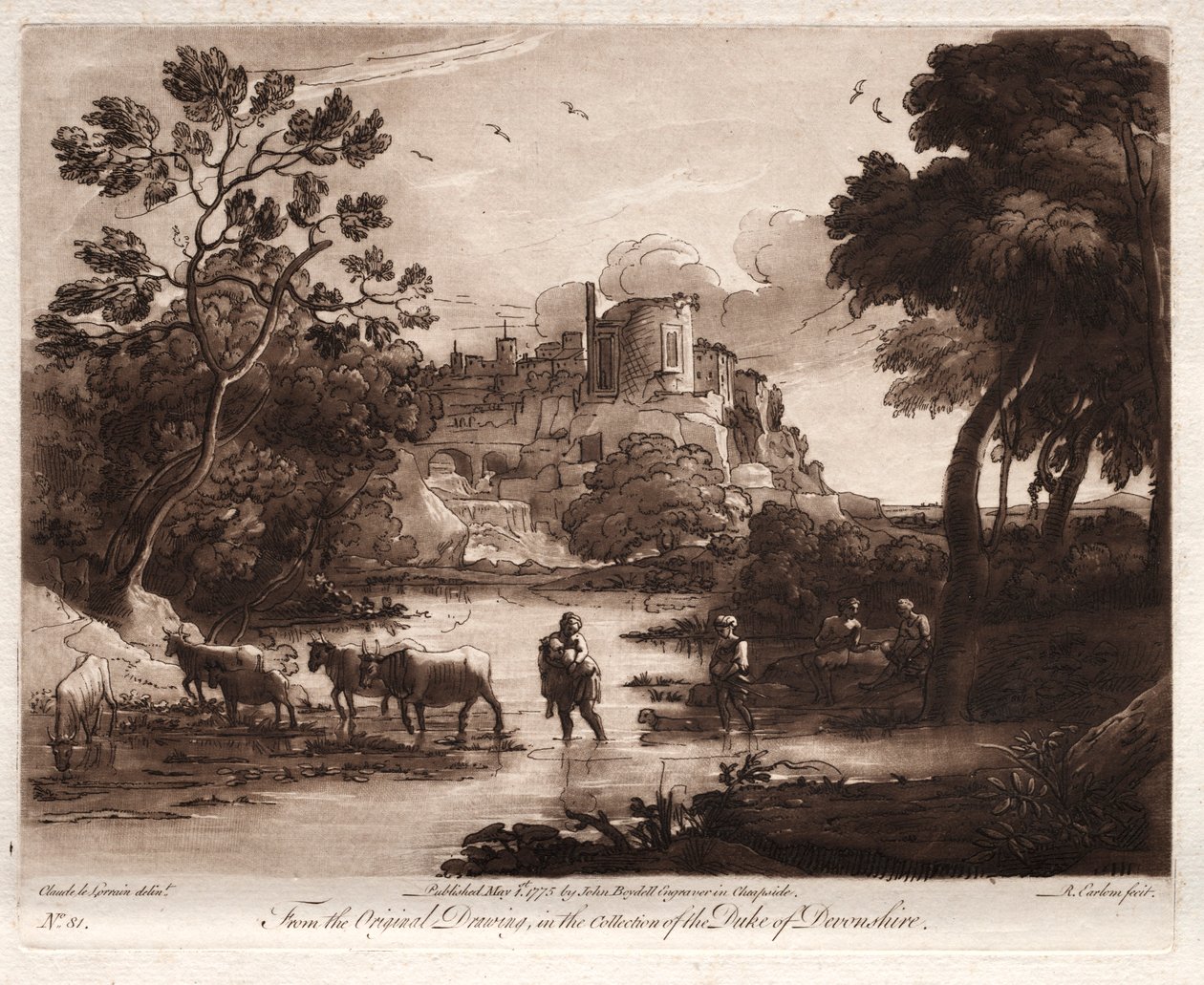 Sanningens bok, 1777 av Richard Earlom