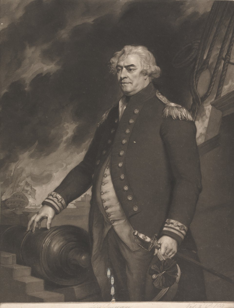 Den högädle lord viscount Duncan av Richard Earlom