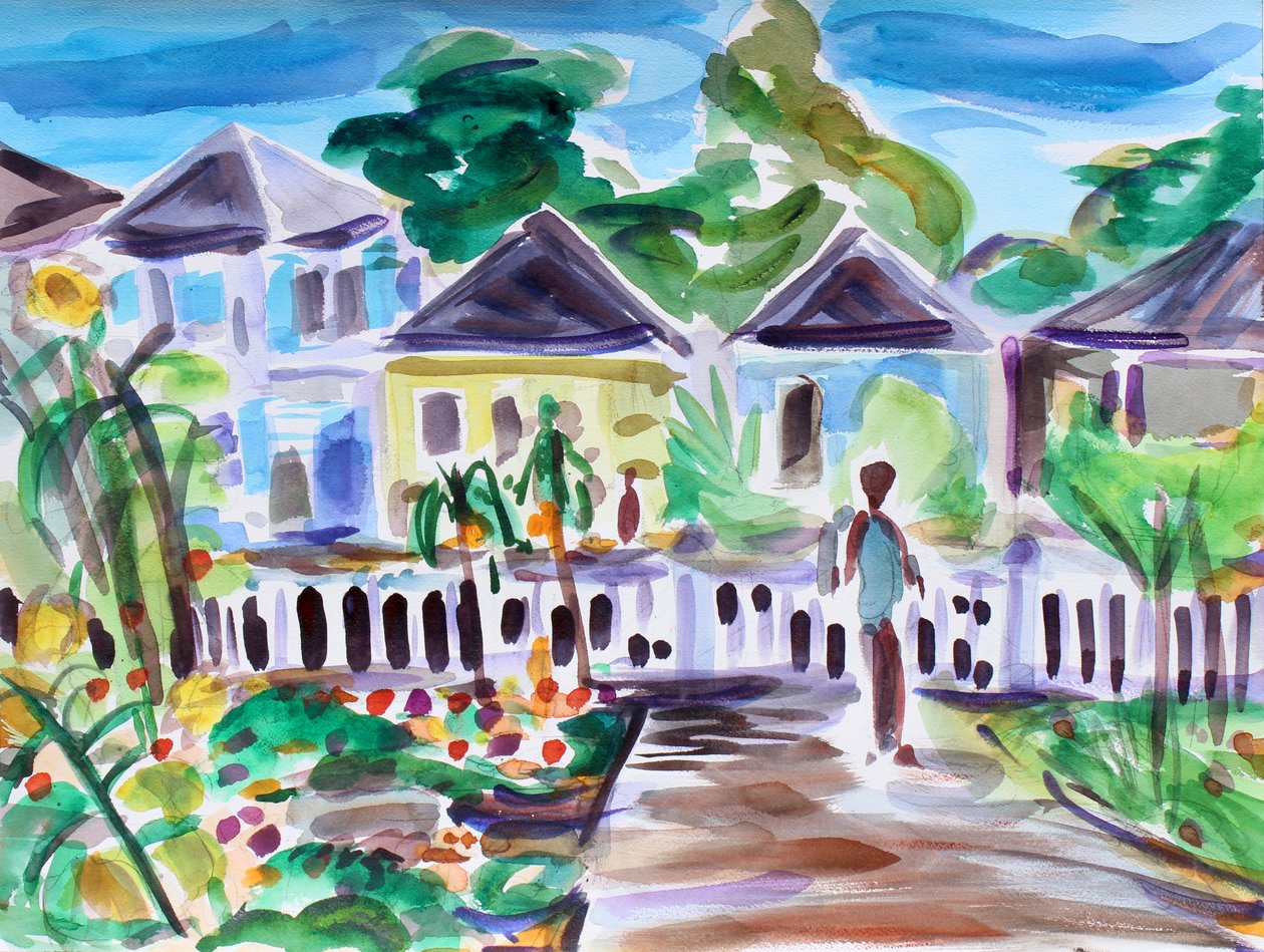 Bungalows i Santa Rosa, 2017 av Richard Fox