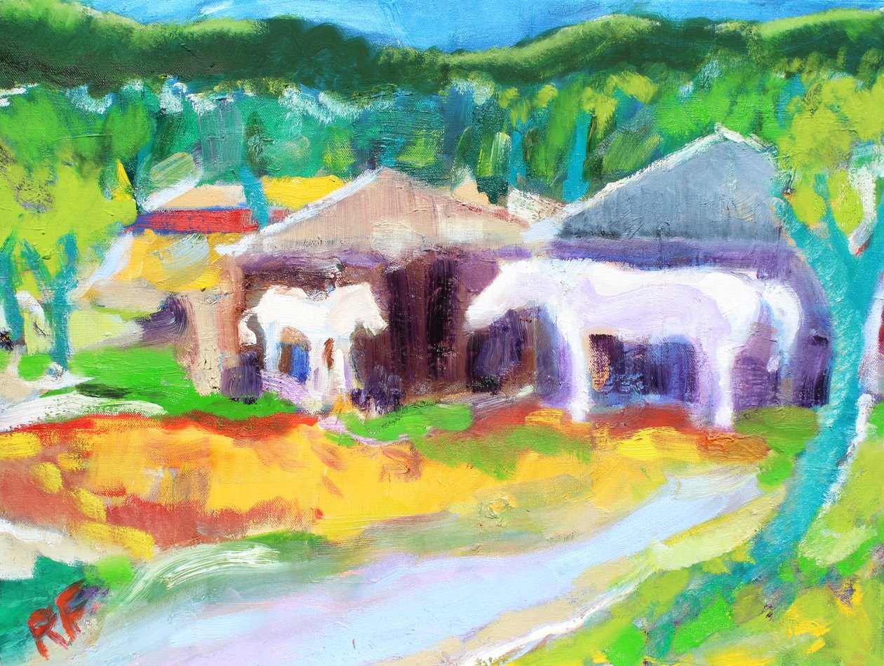 Hästskjul, Novato, 2017 av Richard Fox