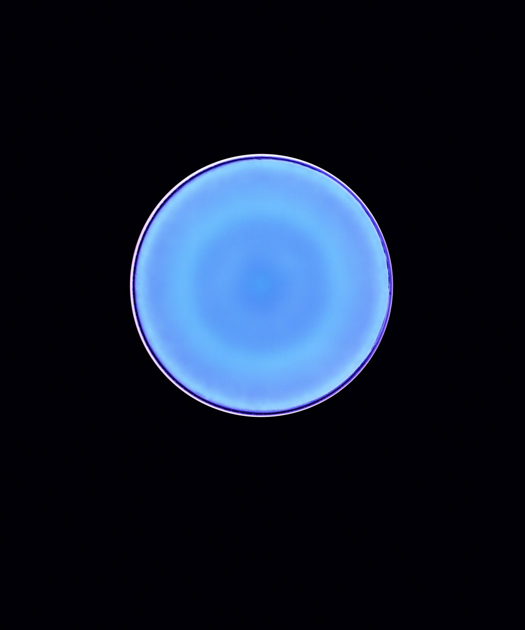 Circle X, 2005 (digitalt fotogram av c-typ) av Richard Green