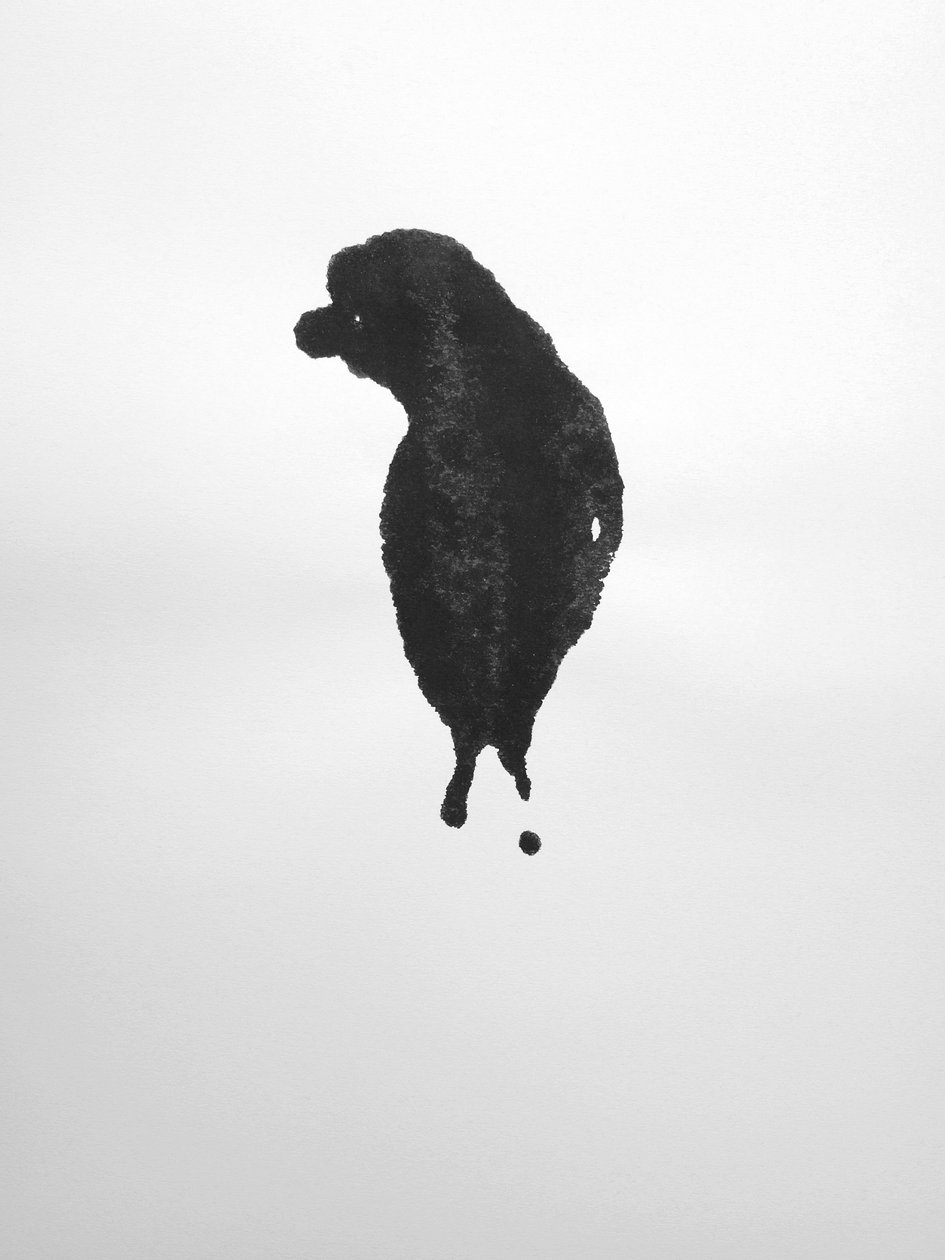 Utan titel, 2009 (monotypi) av Richard Green