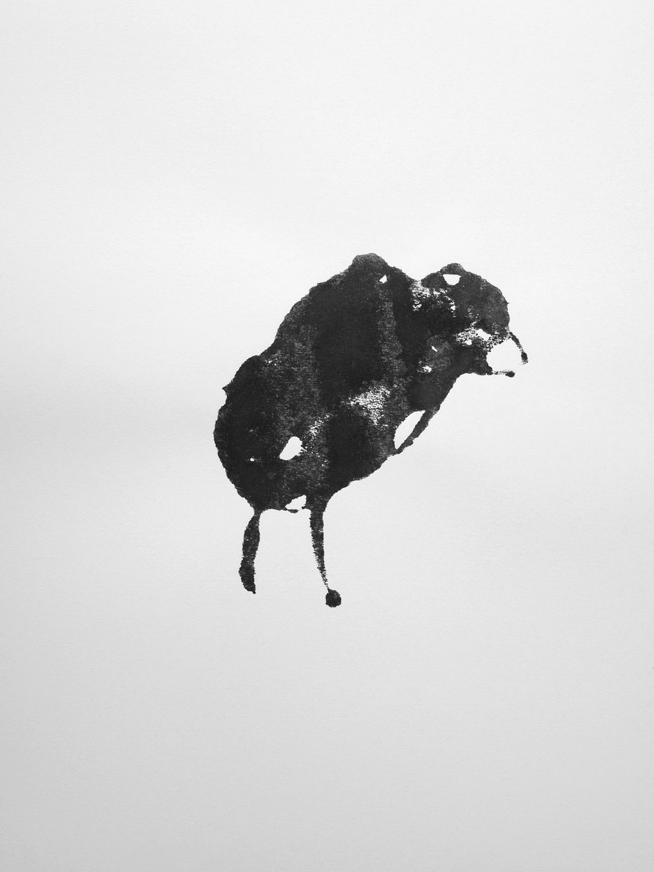 Utan titel, 2009 (monotypi) av Richard Green