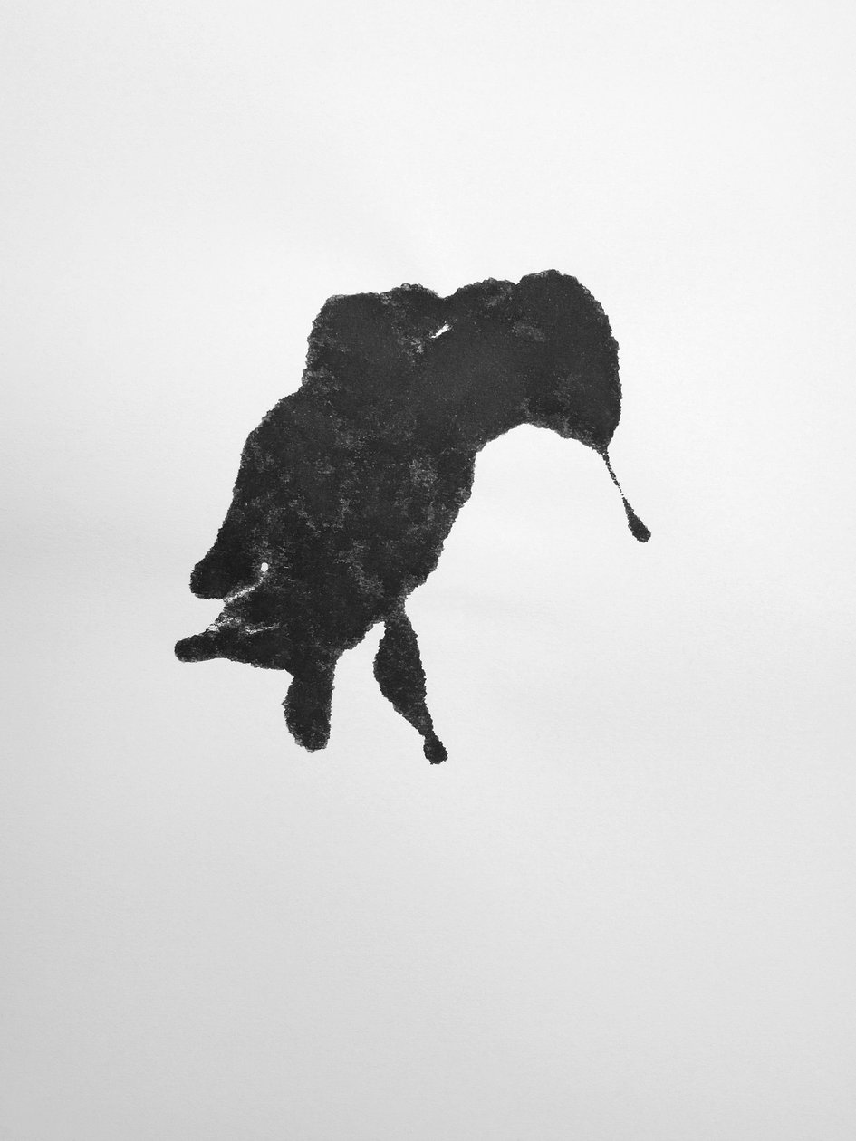 Utan titel, 2009 (monotypi) av Richard Green