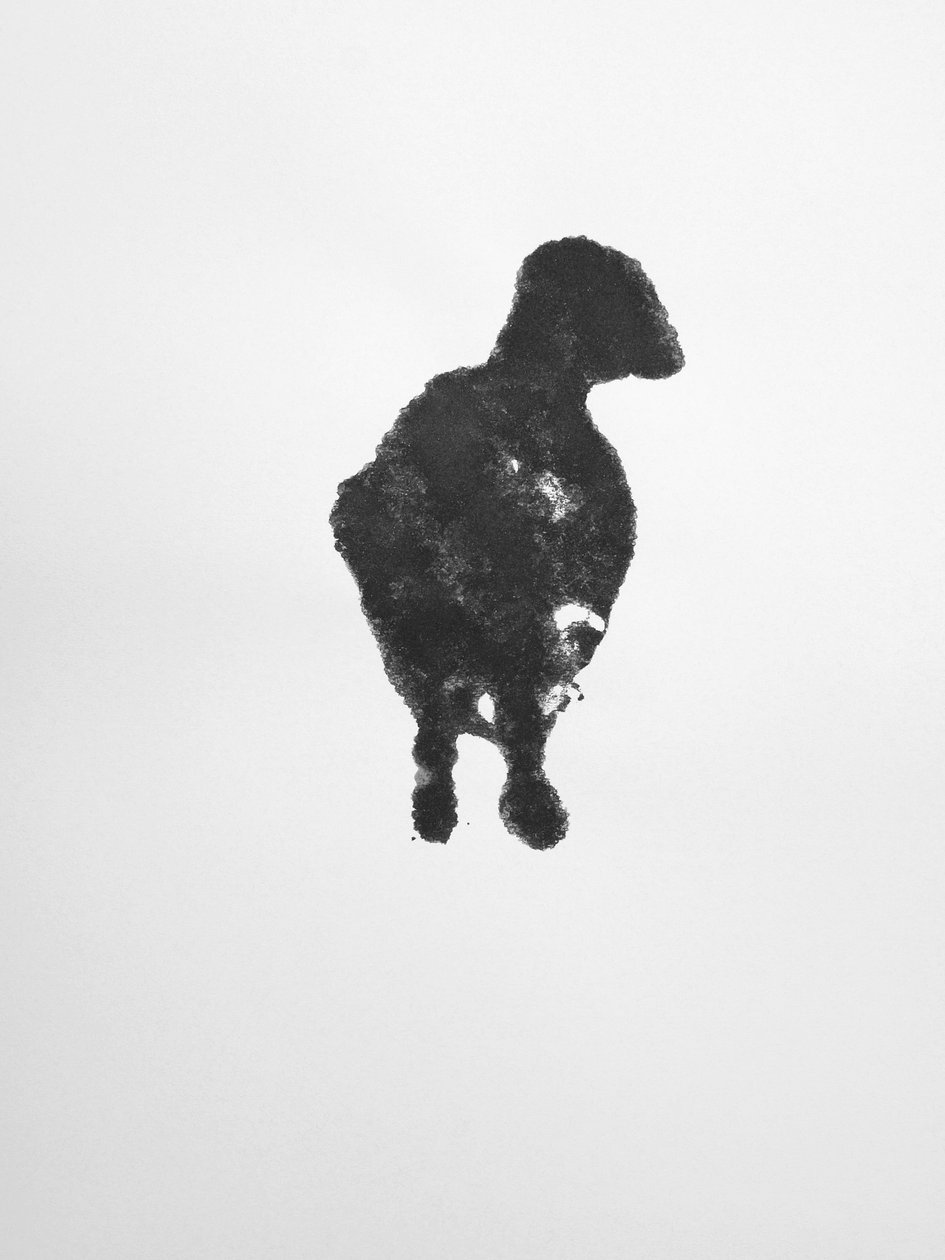 Utan titel, 2009 (monotypi) av Richard Green