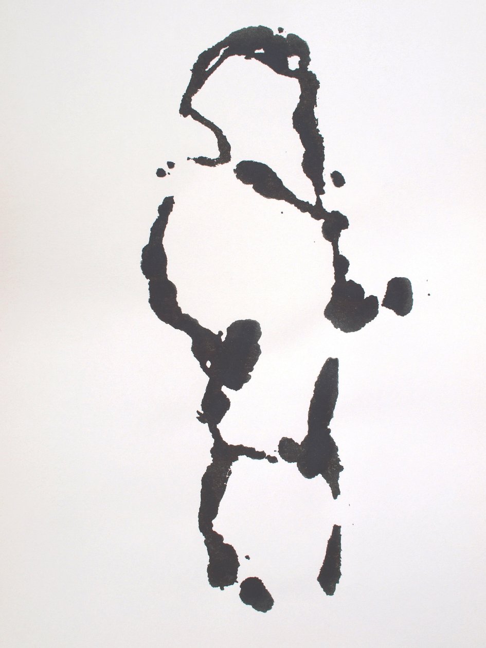 Utan titel, 2010 (monotypi) av Richard Green