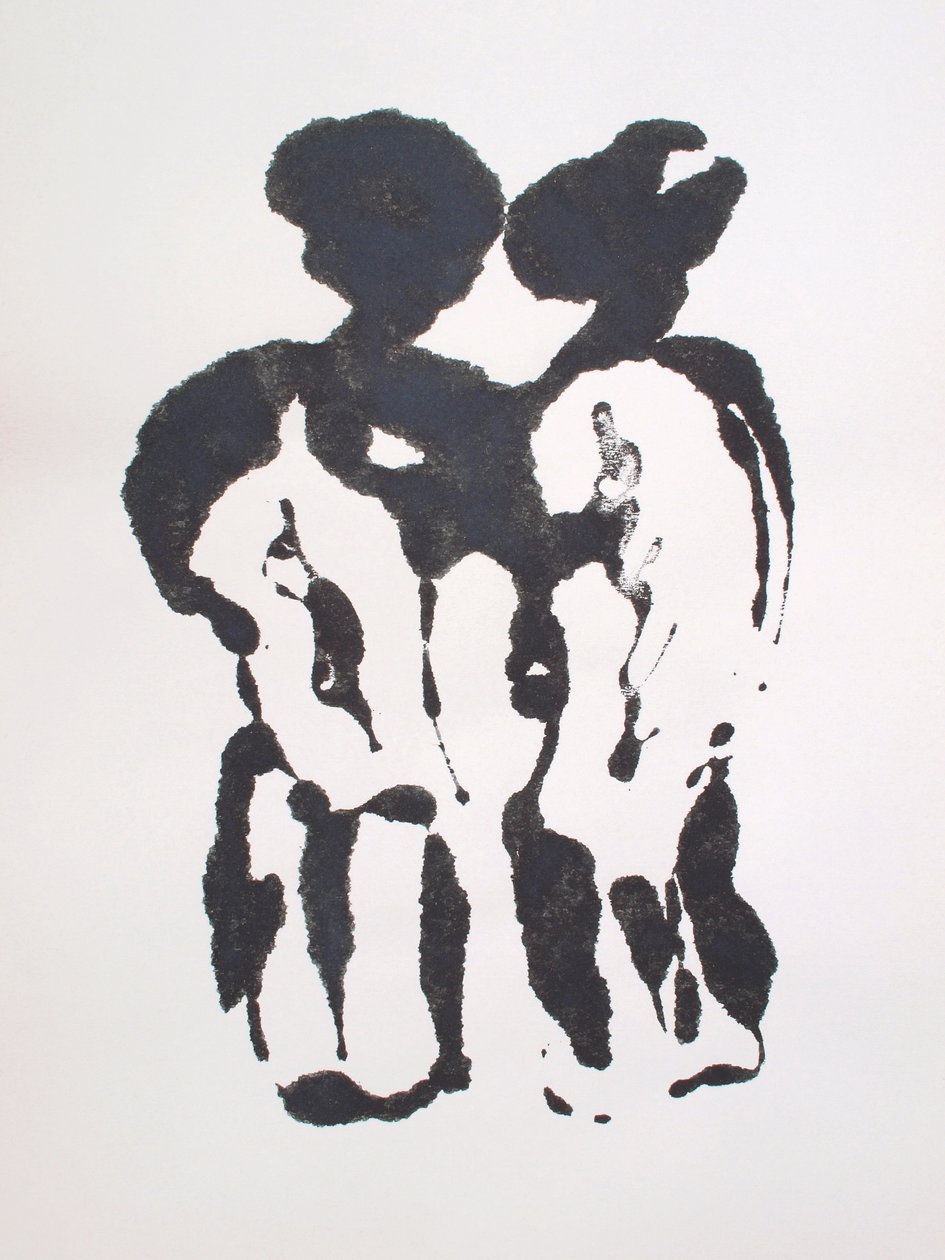 Utan titel, 2010 (monotypi) av Richard Green
