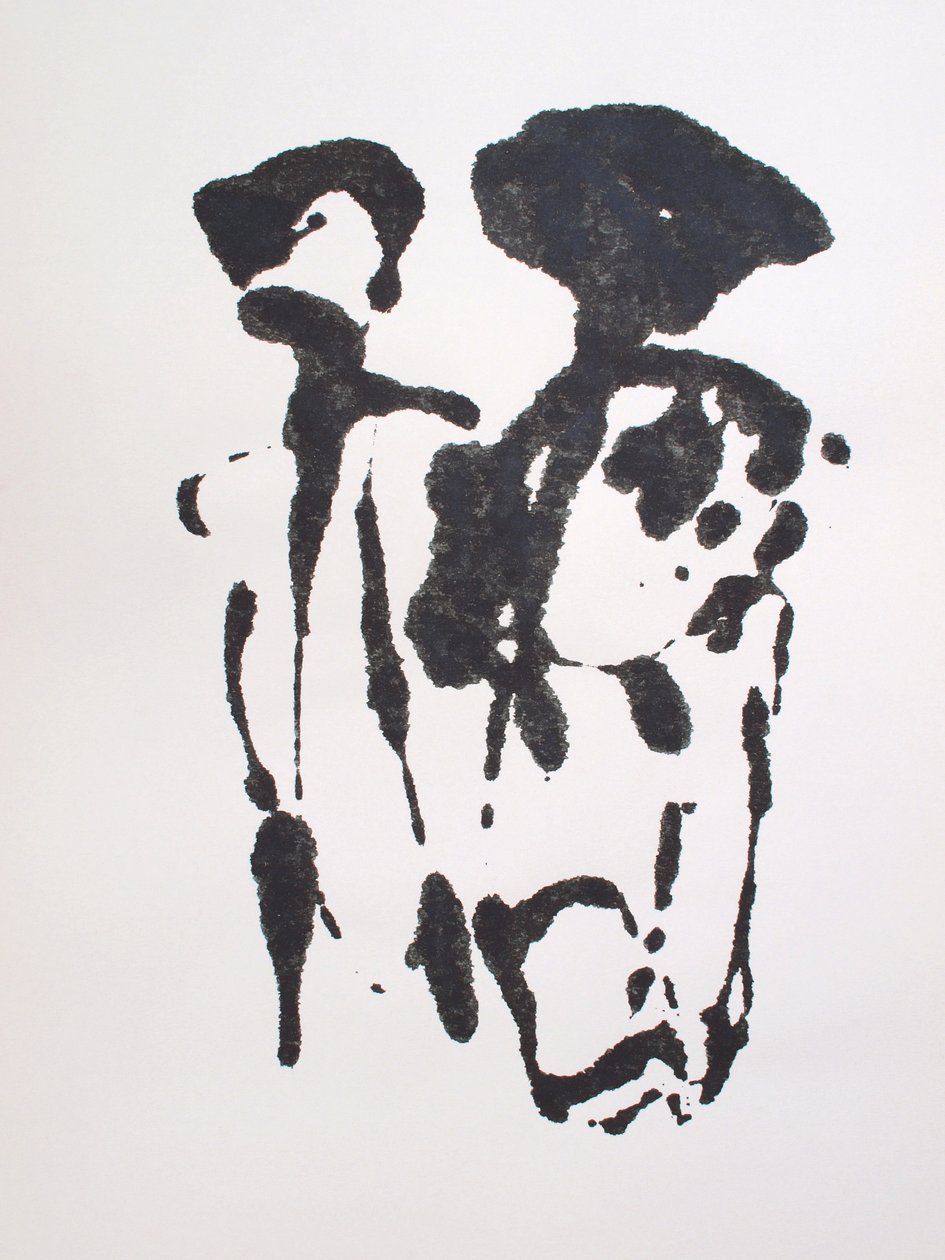 Utan titel, 2010 (monotypi) av Richard Green