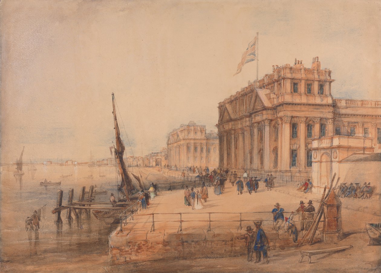 Greenwich sjukhus av Richard Henry Nibbs