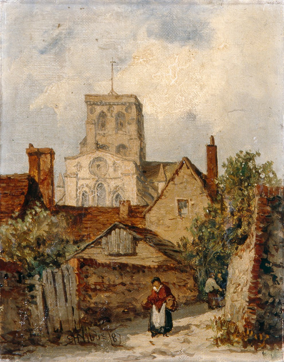 New Shoreham, Sussex av Richard Henry Nibbs
