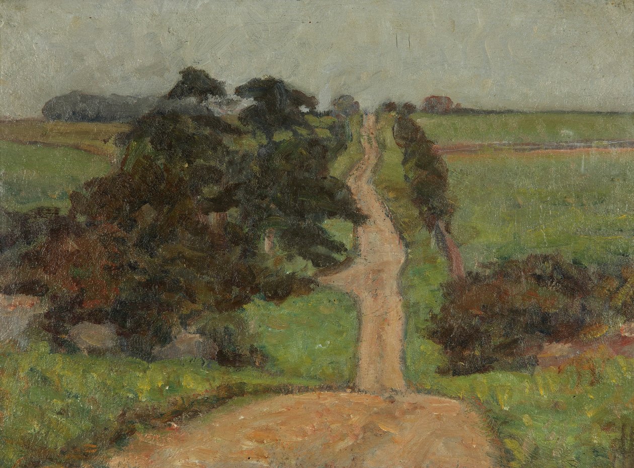 En romersk väg nära Northleach, Gloucestershire av Richard Heyworth