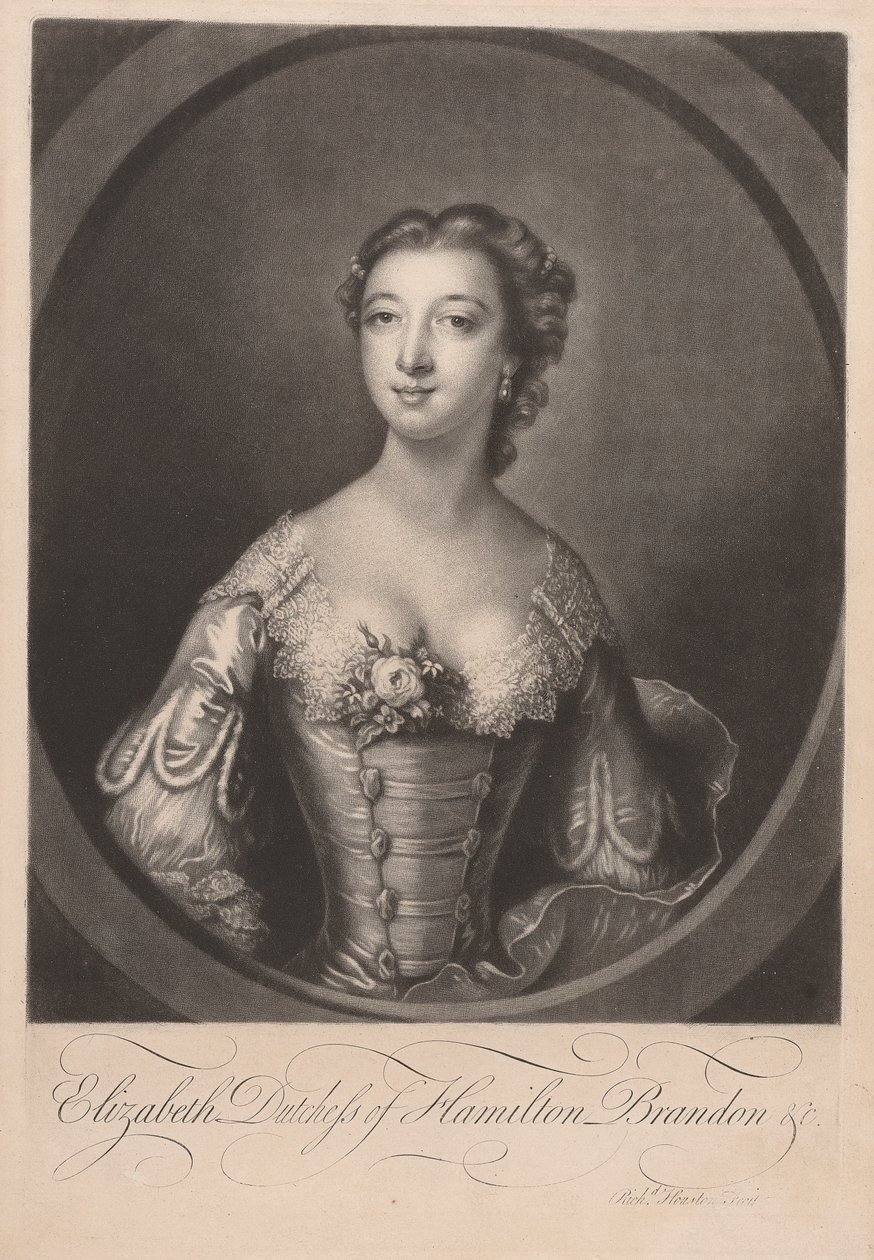 Elizabeth hertiginna av Hamilton Brandon av Richard Houston