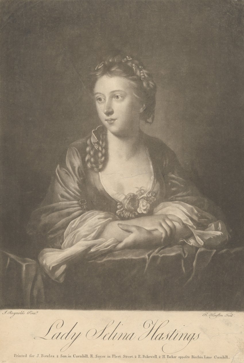 Lady Selina Hastings av Richard Houston