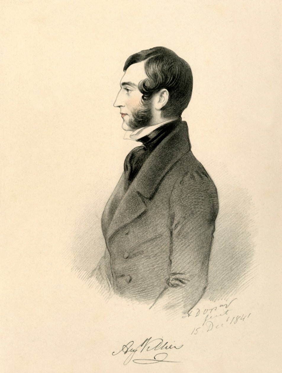 Augustus Villiers, 1841. av Richard James Lane