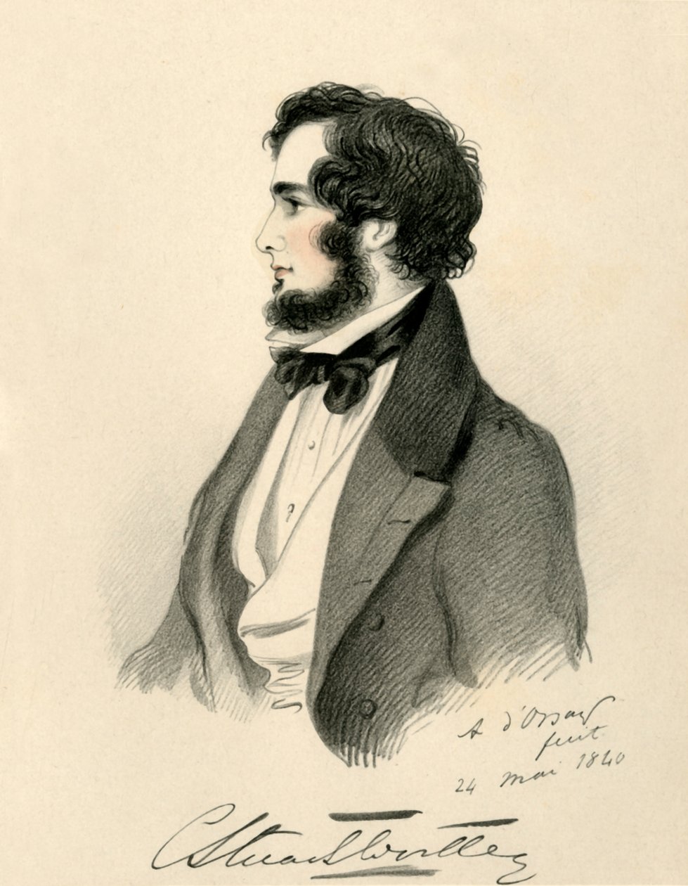Charles Stuart Wortley, 1840. av Richard James Lane