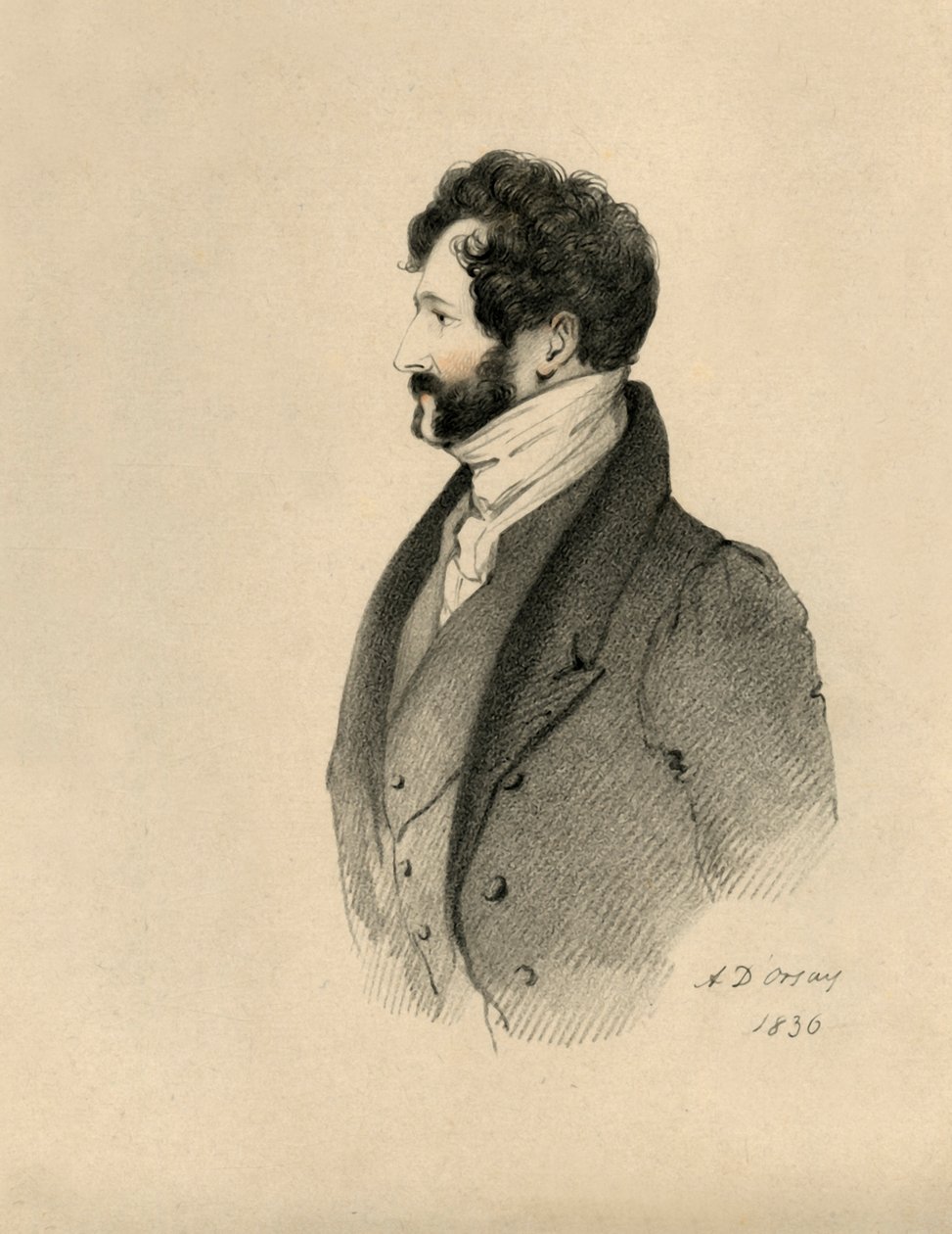 Den ärade Lincoln Stanhope, 1836. av Richard James Lane