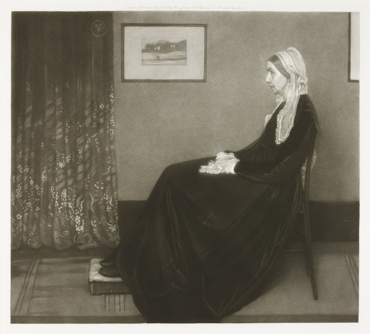 Arrangement in Grey and Black No. 1: Porträtt av konstnärens mor av Richard Josey