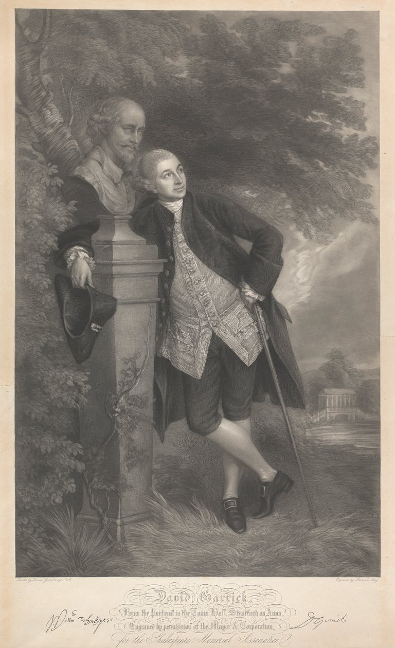 David Garrick av Richard Josey