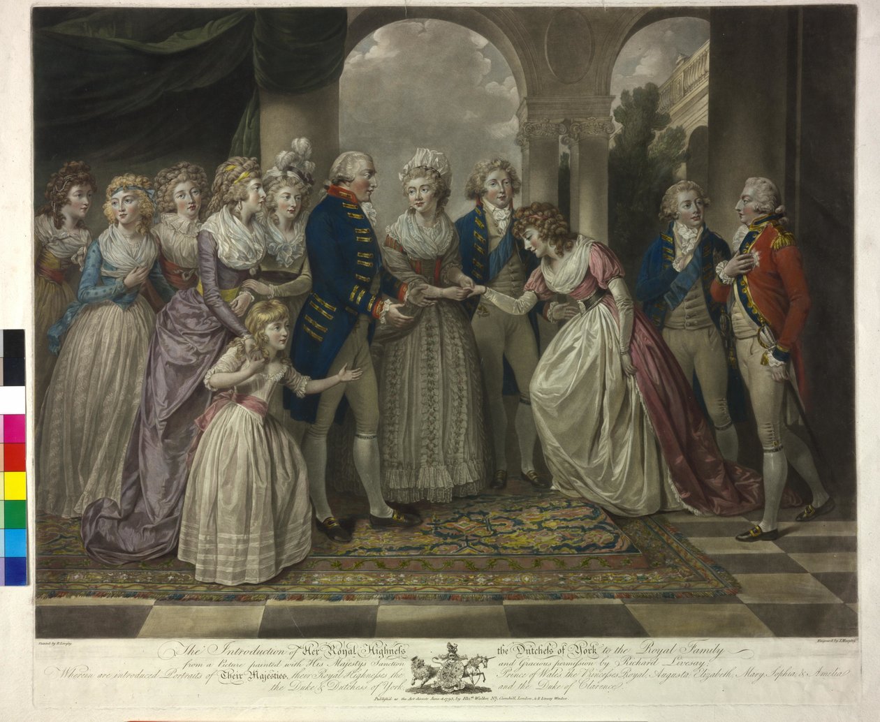 Kung av England George III av Richard Livesay